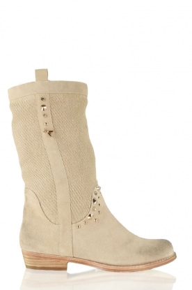 Patrizia Pepe |  Laarzen Studs | sand