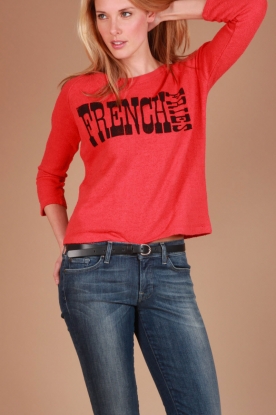 Leon & Harper |  Sweatshirt Sally | red