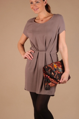 American Vintage |  Dress Elinor | taupe