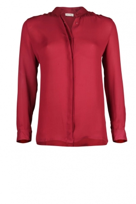 Silk blouse Sally | red