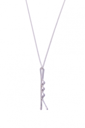 Necklace Hair clip | silver