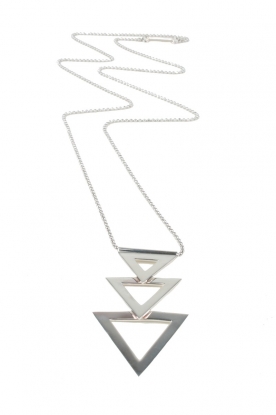 Necklace Triangle 2 | silver