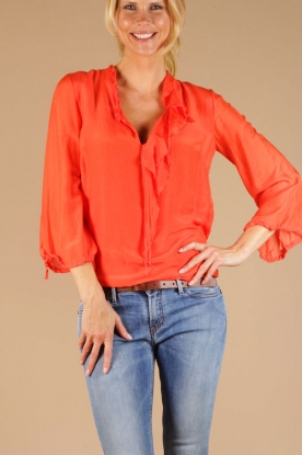 Manila Grace |  Blouse Claudette | orange