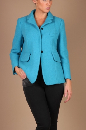 L'Autre Chose |  Coat Guliana | turquoise