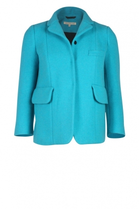 Coat Guliana | turquoise