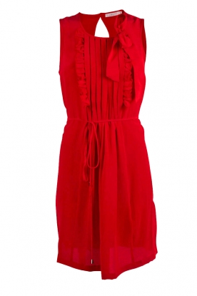 Silk dress Mumba | red