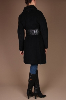  Wool coat Chantal | black