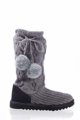  Knitted boots Jennel | grey