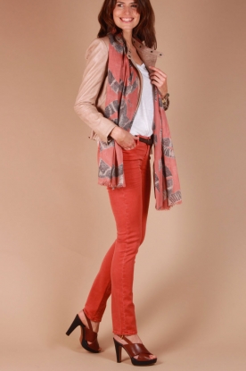 Acquaverde |  Jeans Alice Power | terracotta