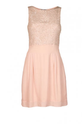 Silk dress Marilla |  nude