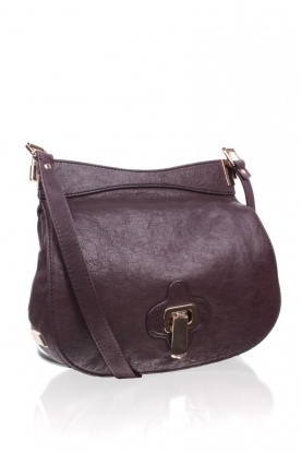 Botkier |  Leather bag Brinks | eggplant