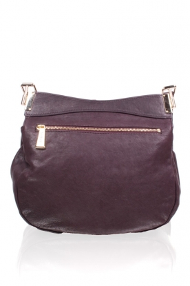  Leather bag Brinks | eggplant