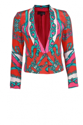 Silk blazer Liv | coral Silk blazer Liv | coral