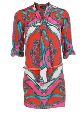Silk Dress Megan | coral