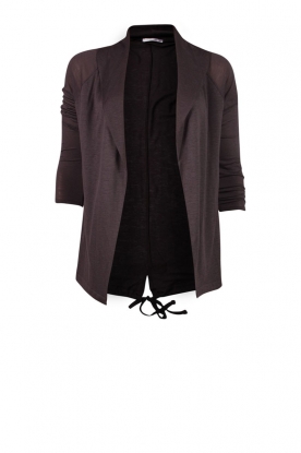 Cardigan Natasha | dark brown