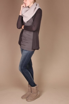 Charli |  Cardigan Natasha | dark brown
