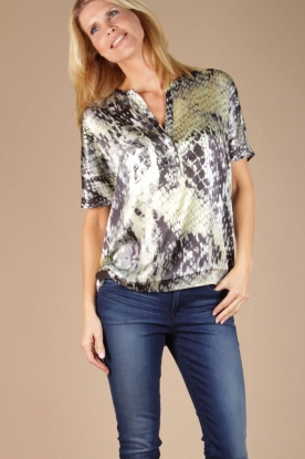 Dante 6 |  Silk top Desire | Print