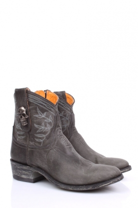 Western boot Tete de Mort | grijs