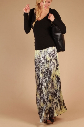 Dante 6 |  Silk skirt Gondola | Print
