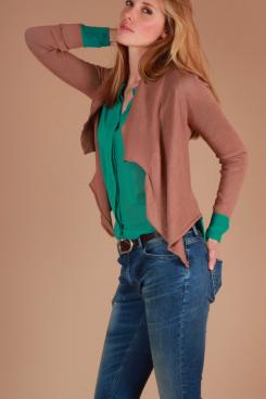 Dante 6 |  Cardigan Dragon | mauve