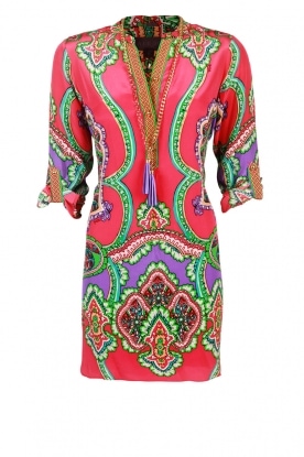 Silk Dress Axelle | coral Silk Dress Axelle | coral