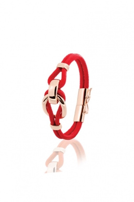 Bracelet Eclipse small | red/rose