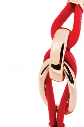 TOV ESSENTIALS |  Bracelet Eclipse small | red/rose