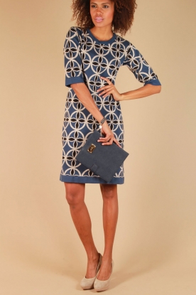 L'Autre Chose |  Tunic dress Diama | blue