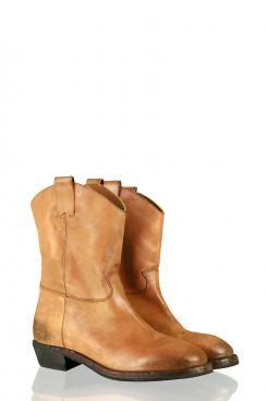 Leather cowboy boots Sting | camel