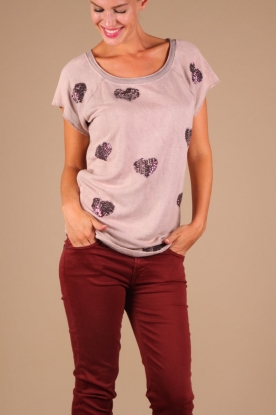 Shivadiva |  Top Love | stonewashed pink