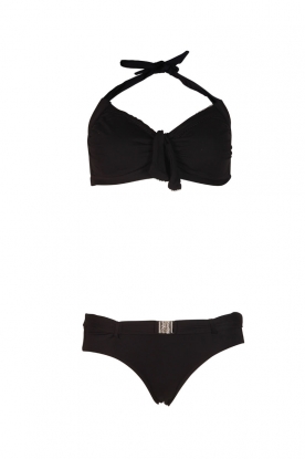 Halter bikini Cabo | black