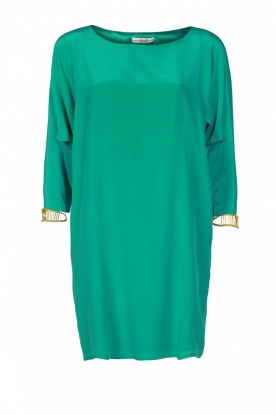 Silk dress Gil | green
