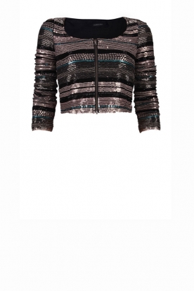  Sequin cardigan Ruby | aqua