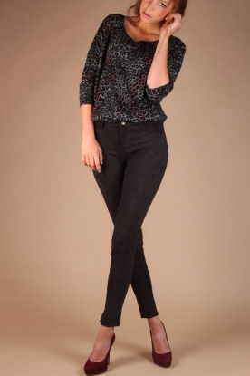 Hale Bob |  Suede pants Ranomi | brown