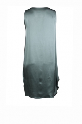 Ambre Babzoe |  Silk dress Clara | petrol