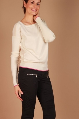 DAY Birger et Mikkelsen |  Knitted pullover Sooth | cream