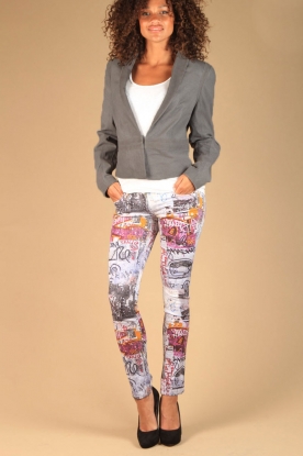 DAY Birger et Mikkelsen |  Leather jacket | grey