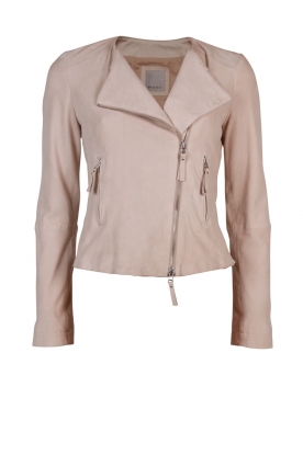 Leather jacket Crazy | beige Leather jacket Crazy | beige