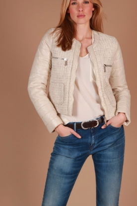 Pinko |  Jacket Rainbow | beige