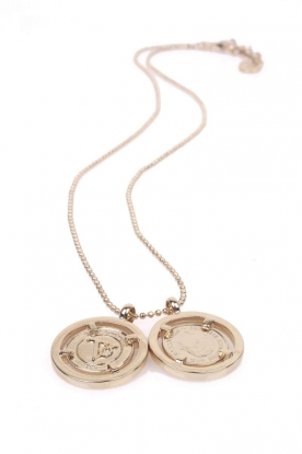 Necklace Small Coins | light gold
