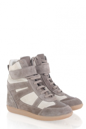 Wedge sneaker Jill | beige/mud