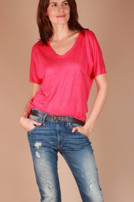 American Vintage |  T-shirt Alia | fuchsia