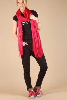 American Vintage |  Scarf Rhia | fuchsia