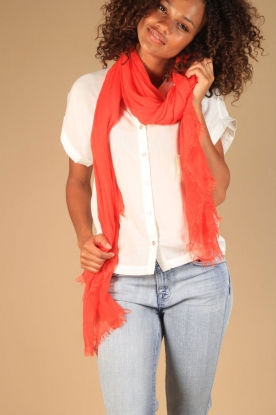 American Vintage |  Scarf Rhia | orange