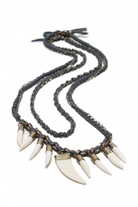 Necklace Kori | dark blue