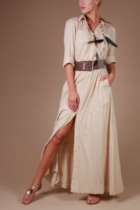 Antik Batik |  Maxidress Marina | nude