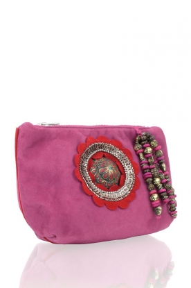 Antik Batik |  Clutch Nook Pouche | pink