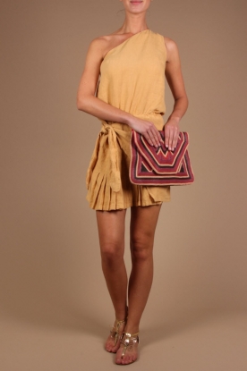 Antik Batik |  Wallet Clutch Paco | fuchsia