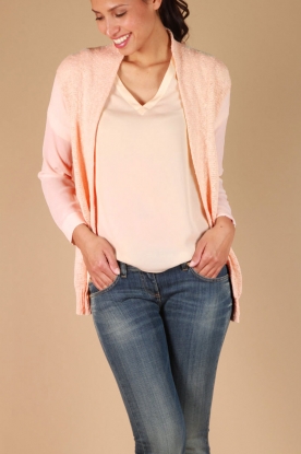 American Vintage |  Cardigan Ocia | nude