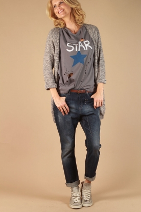 American Vintage |  Cardigan June | anthracite